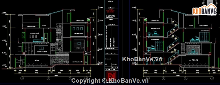 Kiến trúc nhà phố,nhà phố 4 tầng,nhà phố 4 Tầng 15.45x39m,15.45x39m,Nhà phố 4 tầng 15.5x39m